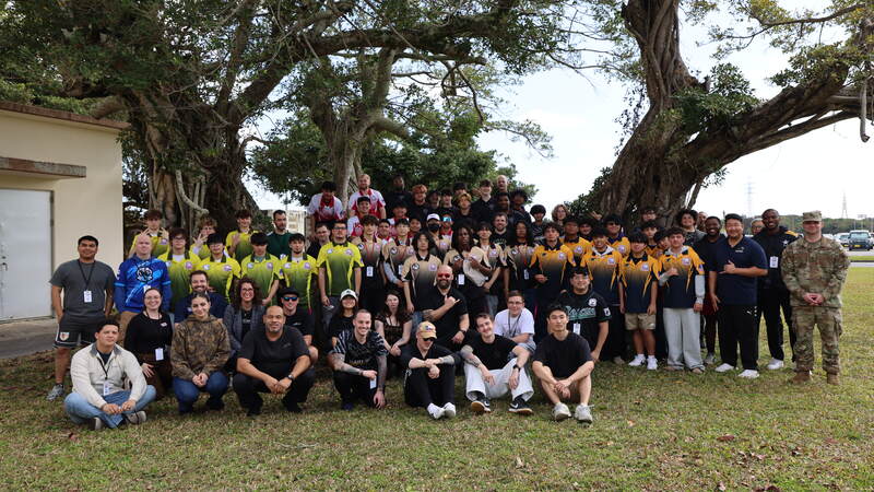 DoDEA Pacific Far East Esports Gaming Championships students competing